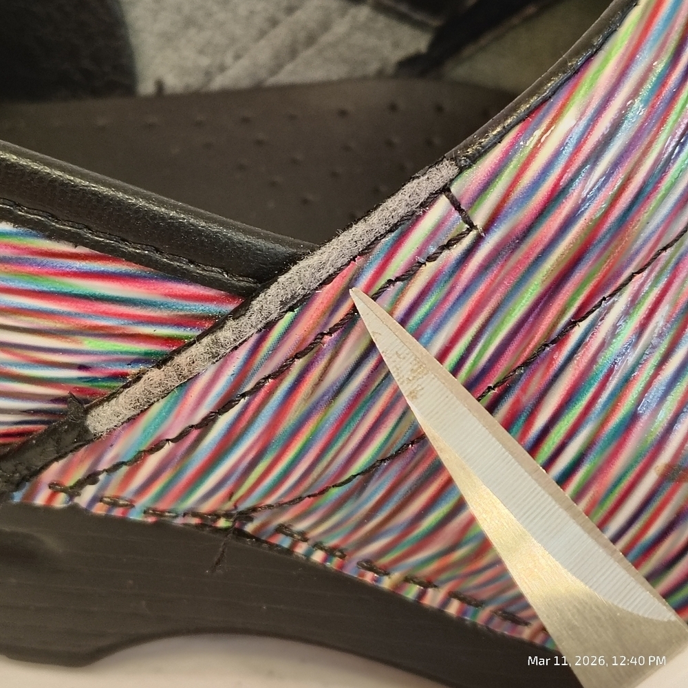 Dansko Clogs Women’s Size 38 Multicolor Stripe Nurse Comfort Work US 7.5-8 - Picture 7 of 10